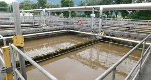 The basin before the repair