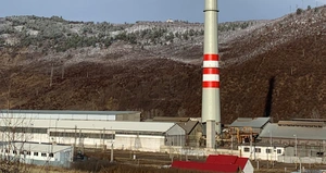 The completely repaired chimney shines like new thanks to the products of the MC-DUR system
