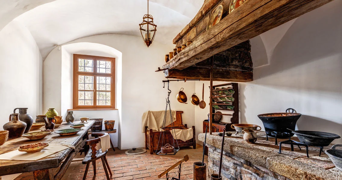 Inside, the monastery complex exudes its baroque beauty.