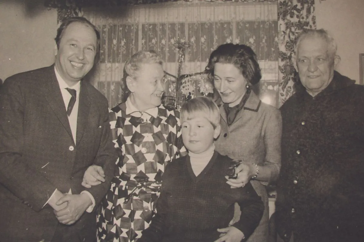 Picture of the Müller family 