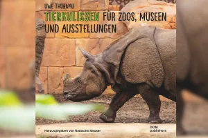 The new book ‘Animal Backdrops for Zoos, Museums and Exhibitions’ showcases the work of the artist.