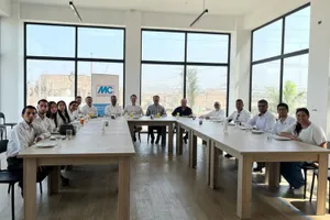 The Team of the newly founded MC-Bauchemie Peru.
