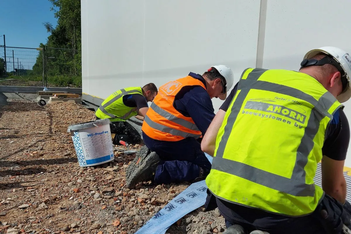 MC-Proof eco is applied to the switchgear substations